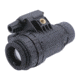 RIX RNV-14 1x25mm Night Vision Monocular with White Tubes 1400 FOM, Black, Small, RNV14W14