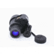 RIX RNV-14 1x25mm Night Vision Monocular with White Tubes 1400 FOM, Black, Small, RNV14W14