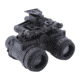 RIX RNV-31 1x25mm Night Vision Binoculars With White Tubes 1800 FOM, Black, Small, RNV31W18