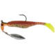 Road Runner Awesome Walleye Runner Jig w/Spinner, Black-Gold-Gold/Chartreuse, 1/4oz, 2 Pack, TARW-14-811