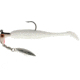 Road Runner Awesome Walleye Runner Jig w/Spinner, Shad-White, 1/4oz, 2 Pack, TARW-14-801