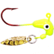 Road Runner Barbed Head 1/16 oz, w/Bleeding Bait Hook Chartreuse, 4/Pack, C-152-012
