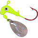 Road Runner Barbed Head 1/8 oz, w/Bleeding Bait Hook Chartreuse, 4/Pack, C-153-012