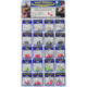 Road Runner KIK-ORRH 60pk Display of Orignal Road Runner Heads 3per Peg, Kik-Orrh