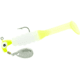 Road Runner Slabalicious Jig w/Spinner, 1 Rig Bait, 1 Body, Chartreuse/White/Chartreuse, 1/16oz, 702-080