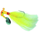 Road Runner Striper Bucktail Jig w/Spinner, Yellow, 1/2oz, Strip Card, 1006-002