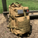 Roaring Fire 45L Tactical Backpack, FDE, 19.6x11.8x11.8 inch, RF096 DT