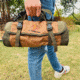 Roaring Fire Armadillo Tool Roll Pouch, Brown, 26.2x13.78 inch, RF-Toolbag-New