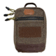 Roaring Fire Smolder Waxed Canvas Organizer Pouch, Rustic Brown, 7.87x6.1x1.77 inch, RF-Smolder Pouch-Brown