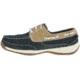 Rockport Sailing Club Boat Shoe - Womens, 6 US, Wide, Navy Blue/Tan, RK670-BLU/TN-6-WOMEN-W