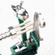 Roots &amp; Harvest Apple/Potato Peeler, Green/Carbon Steel, Small, 662