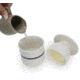 Roots &amp; Harvest Butter Keeper Crock, White, Small, 1238