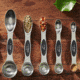 Roots &amp; Harvest Magnetic Spoons, 5pc, 1706