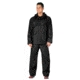 Rothco 2 Piece Microlite PVC Rainsuit, Black, L, 3765-Black-L