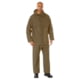 Rothco 2 Piece Microlite PVC Rainsuit - Men's, Coyote Brown, Small, 37650-CoyoteBrown-S