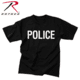 Rothco 2-Sided Police T-Shirt, Small, 6612-S