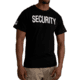 Rothco 2-Sided Security T-Shirt w/US Flag On Sleeve - Mens, Black, Small, 11040-S