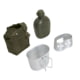 Rothco 4 Piece Canteen Kit w/Cover &amp; Aluminum Cup &amp; Stove / Stand, Olive Drab, 1143-OliveDrab