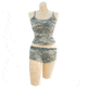 Rothco ACU Digital Booty Camp Booty Shorts &amp; Tank Top, M, 4477-Top-M