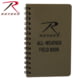 Rothco All Weather Waterproof Side Spiral Notebook, 3x5in, Coyote Brown, 4078-CoyoteBrown-3x5