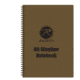 Rothco All Weather Waterproof Notebook, Coyote Brown, 8.5x11, 44700-CoyoteBrown-8.5x11