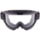 Rothco ANSI Ballistic OTG Goggle System, Interchangeable Smoke/Clear/Yellow Lenses, Black Frame, 1723-Black