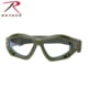 Rothco ANSI Rated Tactical Goggles, Olive Drab / Clear, 11751-OliveDrabClear