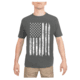 Rothco Distressed US Flag Athletic Fit T-Shirt, Charcoal Grey, Extra Large, 29011-CharcoalGrey-XL