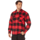 Rothco Buffalo Plaid Quilted Lined Jacket - Mens, Red, Small, 10146-S