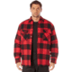 Rothco Buffalo Plaid Quilted Lined Jacket - Mens, Red, Small, 10146-S