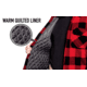 Rothco Buffalo Plaid Quilted Lined Jacket - Mens, Red, Small, 10146-S