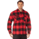 Rothco Buffalo Plaid Quilted Lined Jacket - Mens, Red, Small, 10146-S