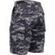 Rothco Camo BDU Shorts, Subdued Urban Digital Camo, Large, 65320-SubduedUrbanDigitalCamo-L