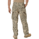 Rothco Camo Combat Uniform Pants, ACU Digital Camo, S, 5755-S
