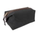 Rothco Canvas &amp; Leather Travel Kit, Charcoal Grey, 91262