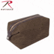 Rothco Canvas &amp; Leather Travel Kit, Earth Brown, 91261-EarthBrown