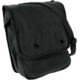Rothco Canvas Map Case Shoulder Bag, Black, 5597-Black