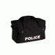 Rothco Canvas Small Black Police Logo Gear Bag, 8185