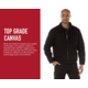 Rothco Canvas Work Jacket, Black, Small, 613902039124