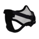 Rothco Carbon Steel Half Face Mask, Black, 847-Black