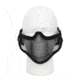 Rothco Carbon Steel Half Face Mask, Black, 847-Black