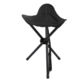 Rothco Collapsible Stool With Carry Strap, Black, 4584-Black