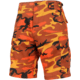 Rothco Colored Camo BDU Shorts, Savage Orange Camo, 2XL, 65005-SavageOrangeCamo-2XL