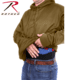 Rothco Concealed Carry Hoodie - Men's, Coyote Brown, Medium, 2081-CoyoteBrown-M