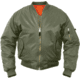 Rothco Concealed Carry MA-1 Flight Jacket, Sage Green, Small, 77450-SageGreen-S