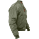 Rothco Concealed Carry MA-1 Flight Jacket, Sage Green, Small, 77450-SageGreen-S