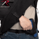 Rothco Concealed Carry Soft Shell Anorak, Mens, Black, 3XL, 3842