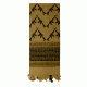 Rothco Crossed Rifles Shemagh Tactical Scarf, Coyote Brown, 8737-CoyoteBrown