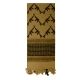 Rothco Crossed Rifles Shemagh Tactical Scarf, Coyote Brown, 8737-CoyoteBrown