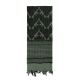 Rothco Crossed Rifles Shemagh Tactical Scarf, Foliage Green, 8737-FoliageGreen
